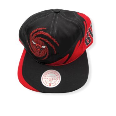 Mitchell & Ness Chicago Bulls Spiral Deadstock Adjustable Snapback Hat Cap