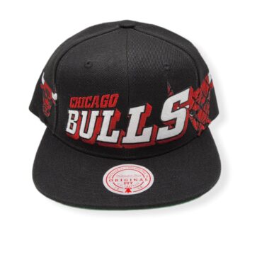 Mitchell & Ness Chicago Bulls The Grid Adjustable Snapback Hat Cap