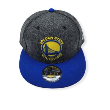 New Era Golden State Warriors 9Fifty Tweed Turn Adjustable Snapback Hat Cap