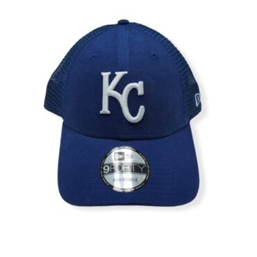 New Era Kansas City Royals 9Forty Trucker Adjustable Snapback Hat Cap