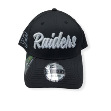 New Era Las Vegas Raiders 39Thirty Established Collection Size L/XL Flex Fitted Hat Cap