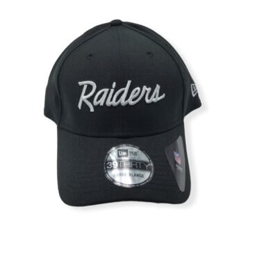 New Era Las Vegas Raiders 39Thirty Team Classic Size L/XL Flex Fitted Hat Cap