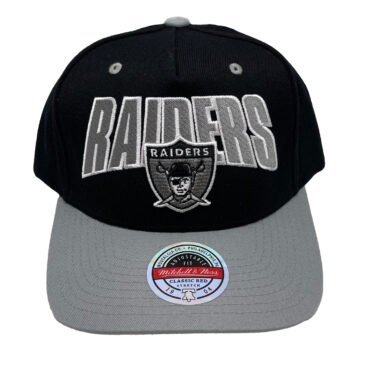 Mitchell & Ness Las Vegas Raiders NFL Flashback Adjustable Snapback Hat Cap