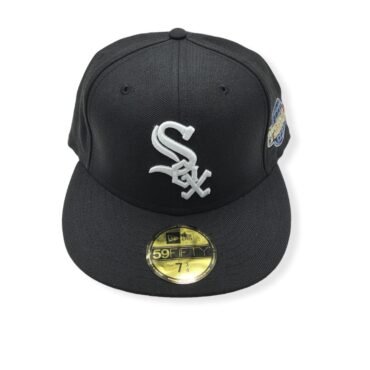 New Era Chicago White Sox 59Fifty 2005 World Series Wool Fitted Hat Cap Size 7 3/4