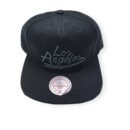 Mitchell & Ness Los Angeles Football Iridescent Script Adjustable Snapback Hat Cap