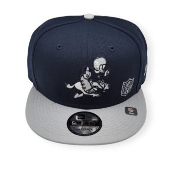 New Era Dallas Cowboys 9Fifty League Flawless Navy/Gray Adjustable Snapback Hat Cap