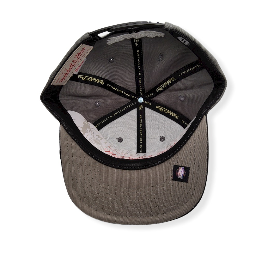 Mitchell & Ness Brooklyn Nets Wool 2 Tone Adjustable Snapback Hat Cap