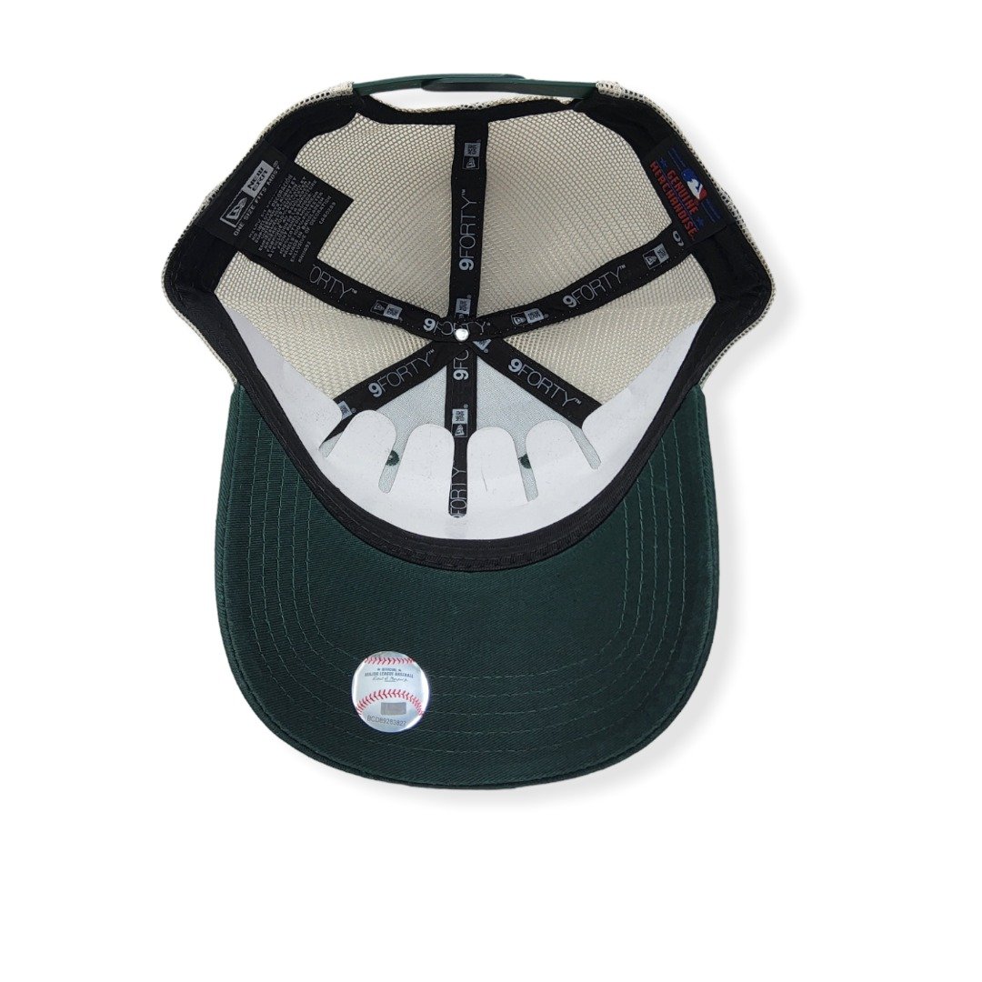 New Era Oakland Athletics 9Forty Trucker B1 Adjustable Snapback Hat Cap