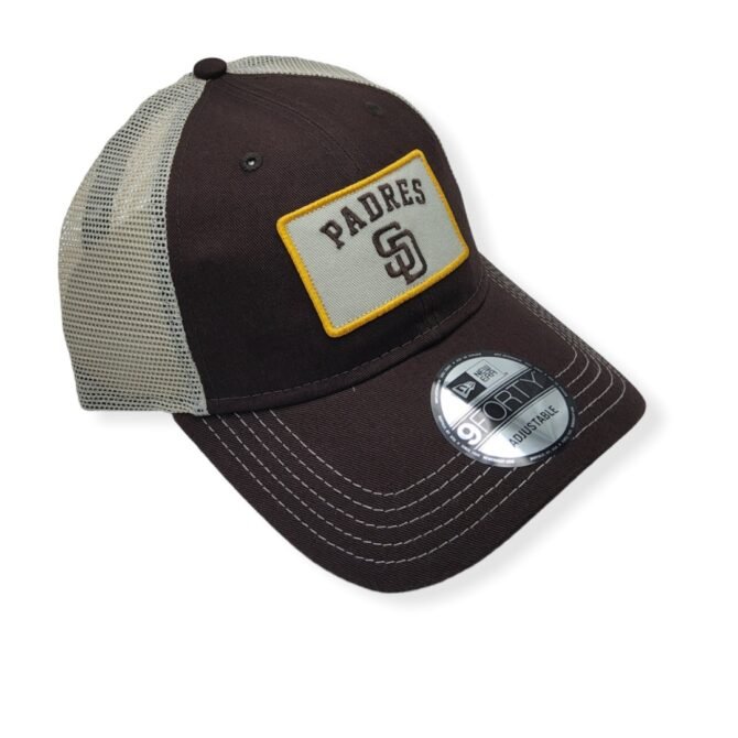 New Era San Diego Padres 9Forty Trucker B1 Adjustable Snapback Hat Cap