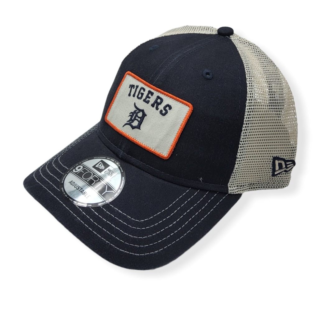 New Era Detroit Tigers 9Forty Trucker B1 Adjustable Snapback Hat Cap