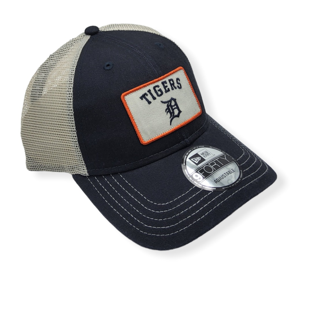 New Era Detroit Tigers 9Forty Trucker B1 Adjustable Snapback Hat Cap