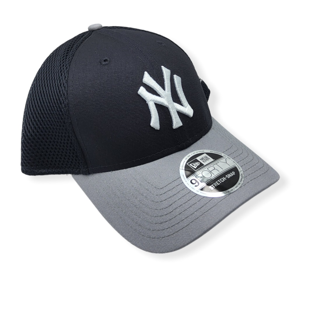 New Era New York Yankees 9Forty Stretch Snap Team Neo B1 Adjustable Snapback Hat Cap