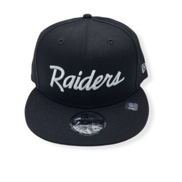 New Era Las Vegas Raiders 9Fifty Special Script Adjustable Snapback Hat Cap