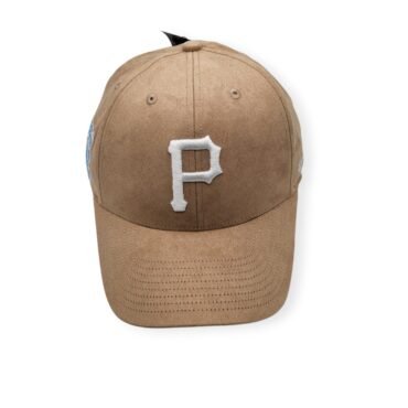 '47 Pittsburgh Pirates MVP Cooperstown 76th World Series Ballpark Suede Khaki/Blue Under Adjustable Snapback Hat Cap