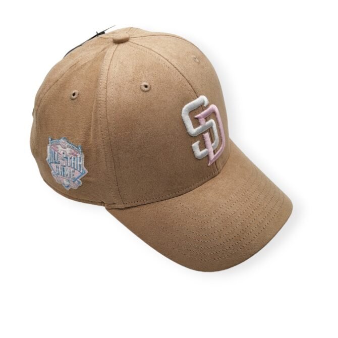 '47 San Diego Padres MVP Cooperstown 2016 All Star Game Ballpark Suede Khaki/Blue Under Adjustable Snapback Hat Cap