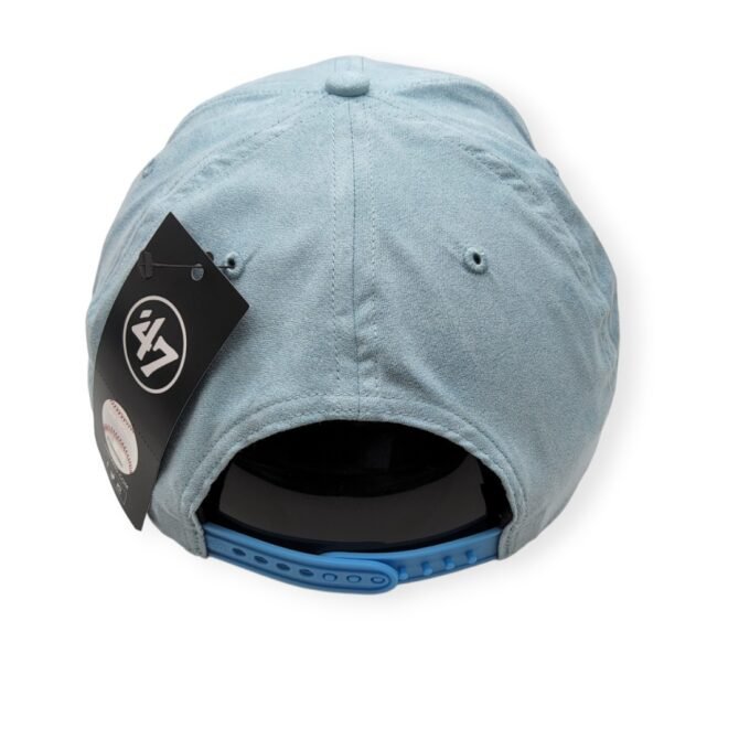 '47 Pittsburgh Pirates Captain Cooperstown 76th World Series Ballpark Suede Columbia Blue Adjustable Snapback Hat Cap