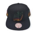 Mitchell & Ness Seattle Supersonics Drop It Black Adjustable Snapback Hat Cap