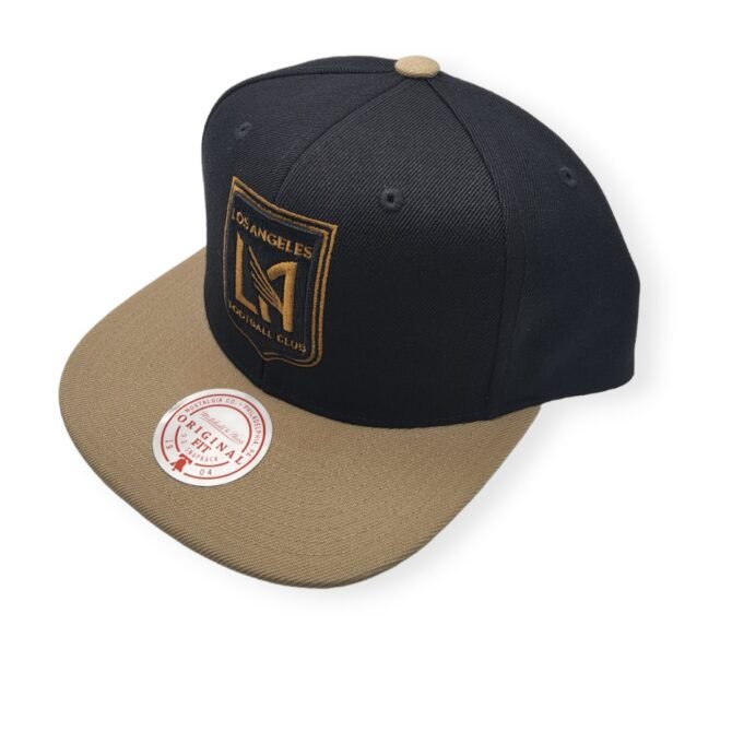 Mitchell & Ness Los Angeles Football Club Team 2 Tone 2.0 Adjustable Snapback Hat Cap