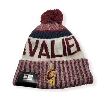 New Era Cleveland Cavaliers Authentic 2017 Color Sideline Sport Knit Beanie Cold Weather Hat
