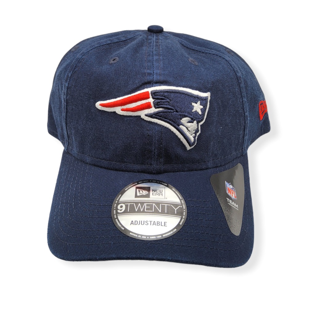 New Era New England Patriots 9Twenty Core Classic Twill Navy Adjustable Strap Hat Cap