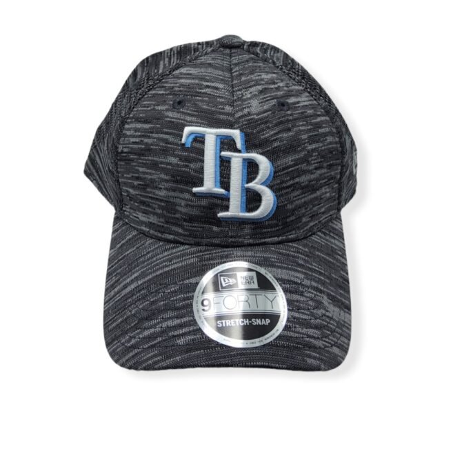 New Era Tampa Bay Rays 9Forty Stretch Snap Tech B1 Adjustable Snapback Hat Cap
