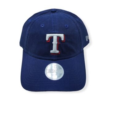 New Era Texas Rangers 9Twenty Women Core Classic Twill Blue Adjustable Strap Hat Cap