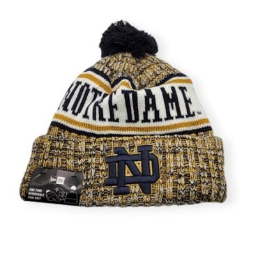 New Era Notre Dame Fighting Irish Authentic 2018 Color Sideline Sport Knit Beanie Cold Weather Hat
