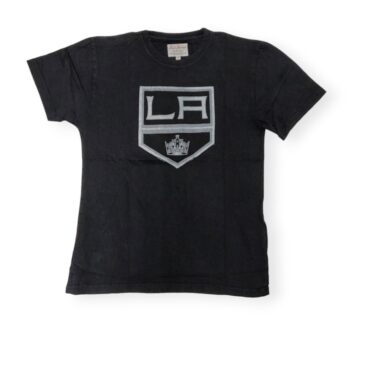 Red Jacket by American Needle Los Angeles Kings Brass Tacks 16 Black Tee Shirt Size M
