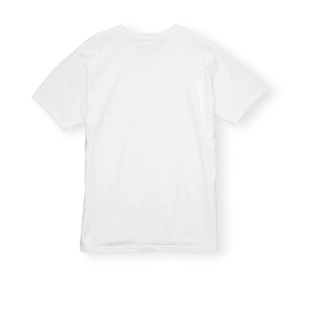 Mitchell & Ness Chicago Bulls Wild Life Mid-Weight Hardwood Classics White Tee Shirt Size XL