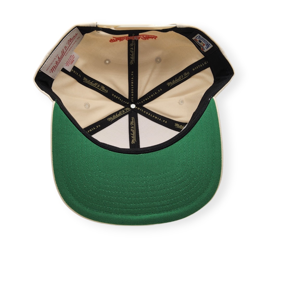 Mitchell & Ness San Francisco Giants Reframe Retro Coop Off White Adjustable Snapback Hat Cap