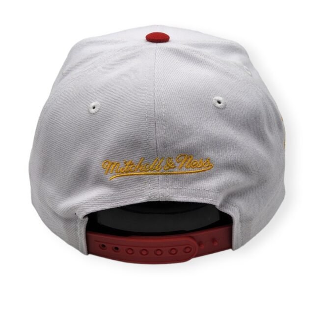 Mitchell & Ness San Diego Padres Hometown Coop White/Red Adjustable Snapback Hat Cap