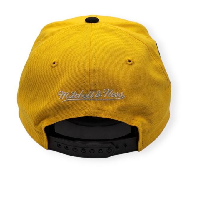 Mitchell & Ness Pittsburgh Pirates Hometown Coop Yellow/Black Adjustable Snapback Hat Cap