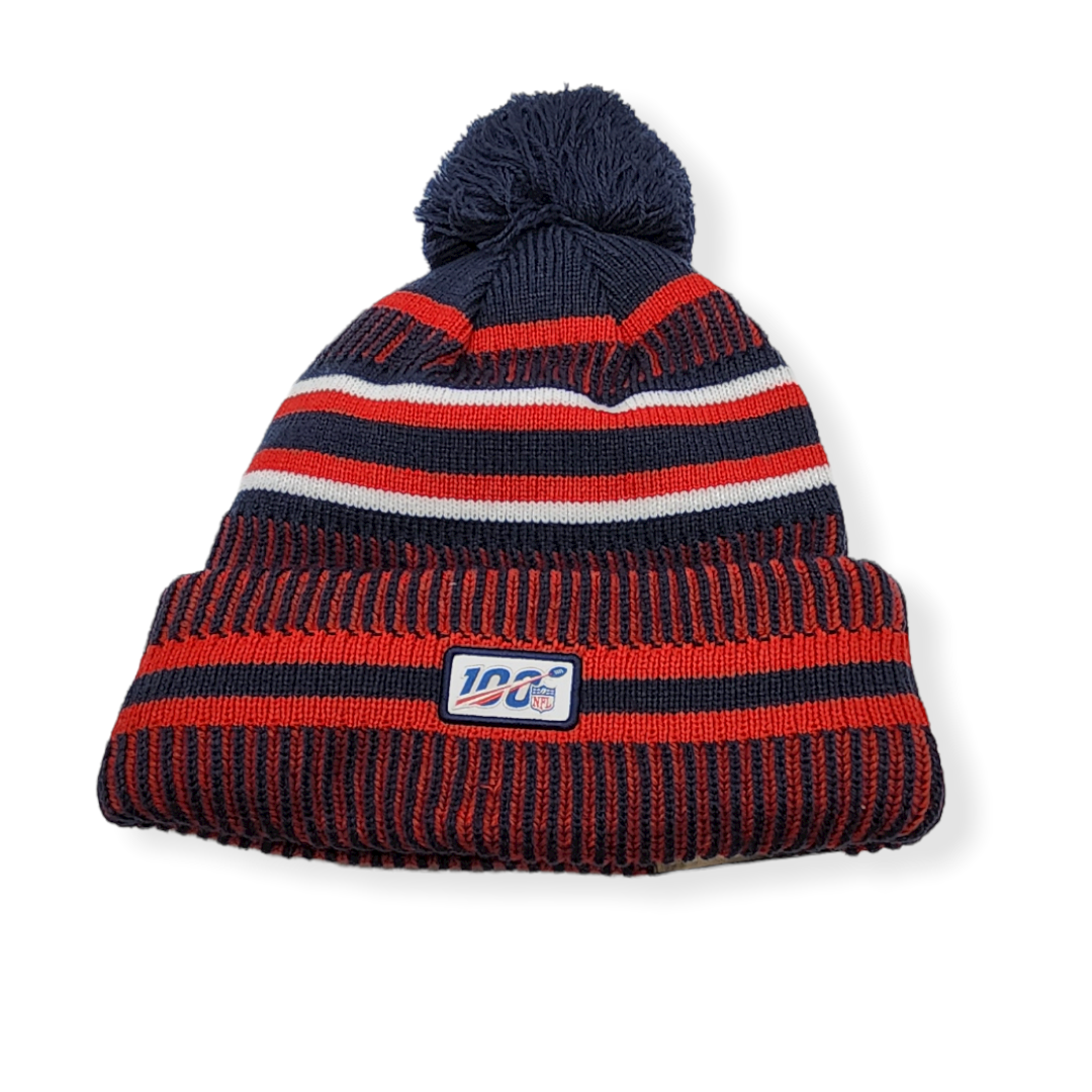 New Era New England Patriots Authentic 2019 Color Sideline Sport Knit Beanie Cold Weather Hat
