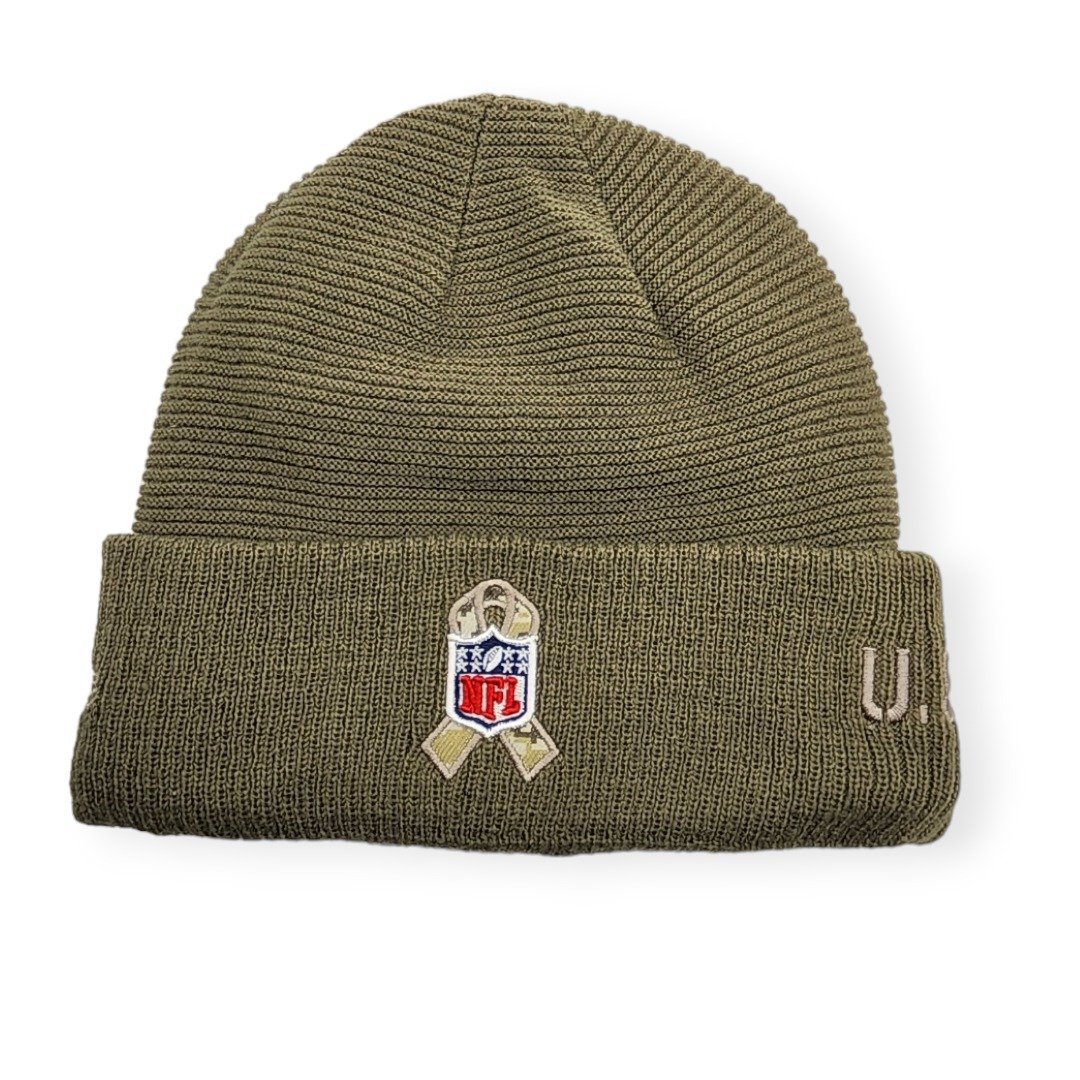 New Era Washington Redskins Authentic 2019 Salute To Service Sport Knit Beanie Cold Weather Hat