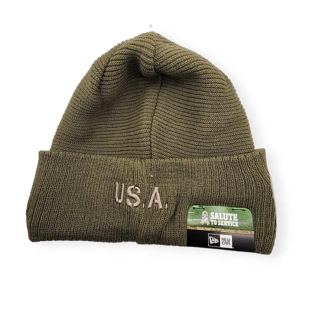 New Era Washington Redskins Authentic 2019 Salute To Service Sport Knit Beanie Cold Weather Hat