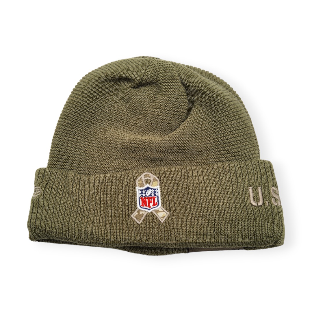 New Era Houston Texans Authentic 2019 Salute To Service Sport Knit Beanie Cold Weather Hat