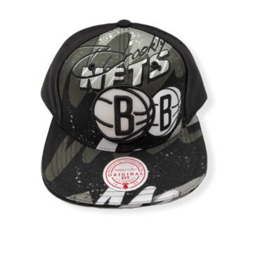 Mitchell & Ness Brooklyn Nets Hyper Loops DNA Adjustable Snapback