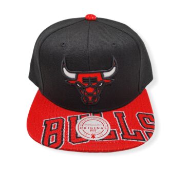 Mitchell & Ness Chicago Bulls Snapshot Adjustable Snapback Hat Cap