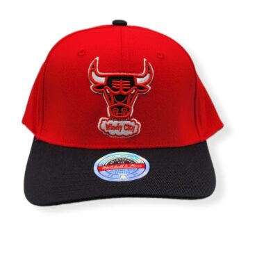 Mitchell & Ness Chicago Bulls Team 2 Tone 2.0 Stretch "Windy City" Adjustable Snapback Hat Cap