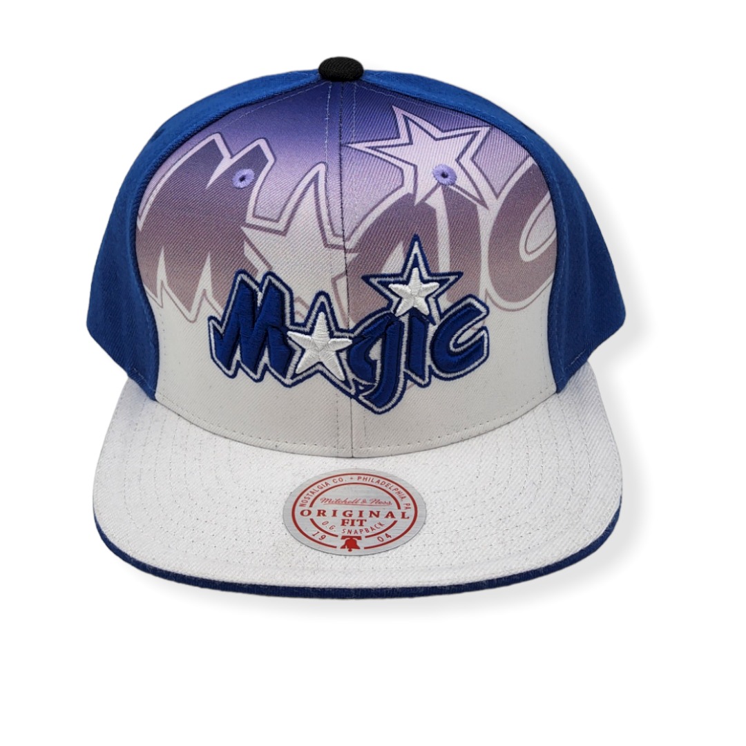 Mitchell & Ness Orlando Magic 2011-12 Draft Hardwood Classics Blue Adjustable Snapback Hat Cap
