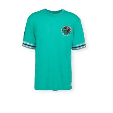 Mitchell & Ness Vancouver Grizzlies Final Seconds Teal Tee Shirt Size M