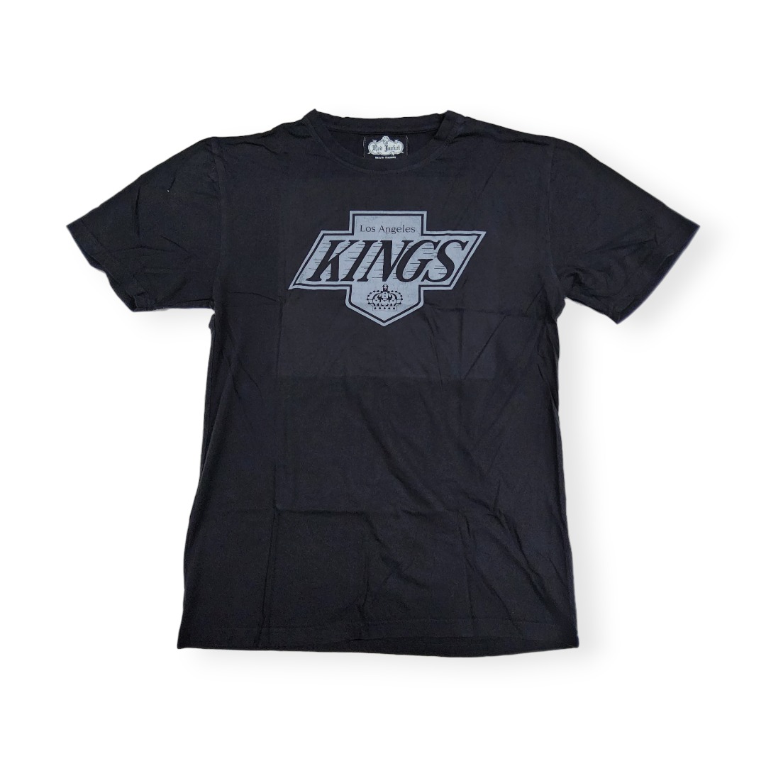 Red Jacket by American Needle Los Angeles Kings Brass Tacks Chevy Logo Black Tee Shirt Size XLL