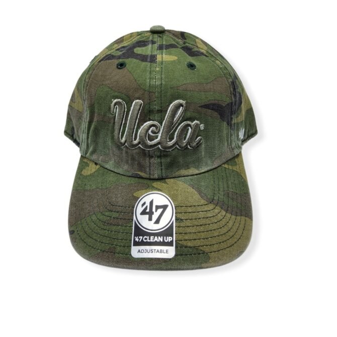 '47 UCLA Bruins Clean Up Camo Adjustable Strap Hat Cap