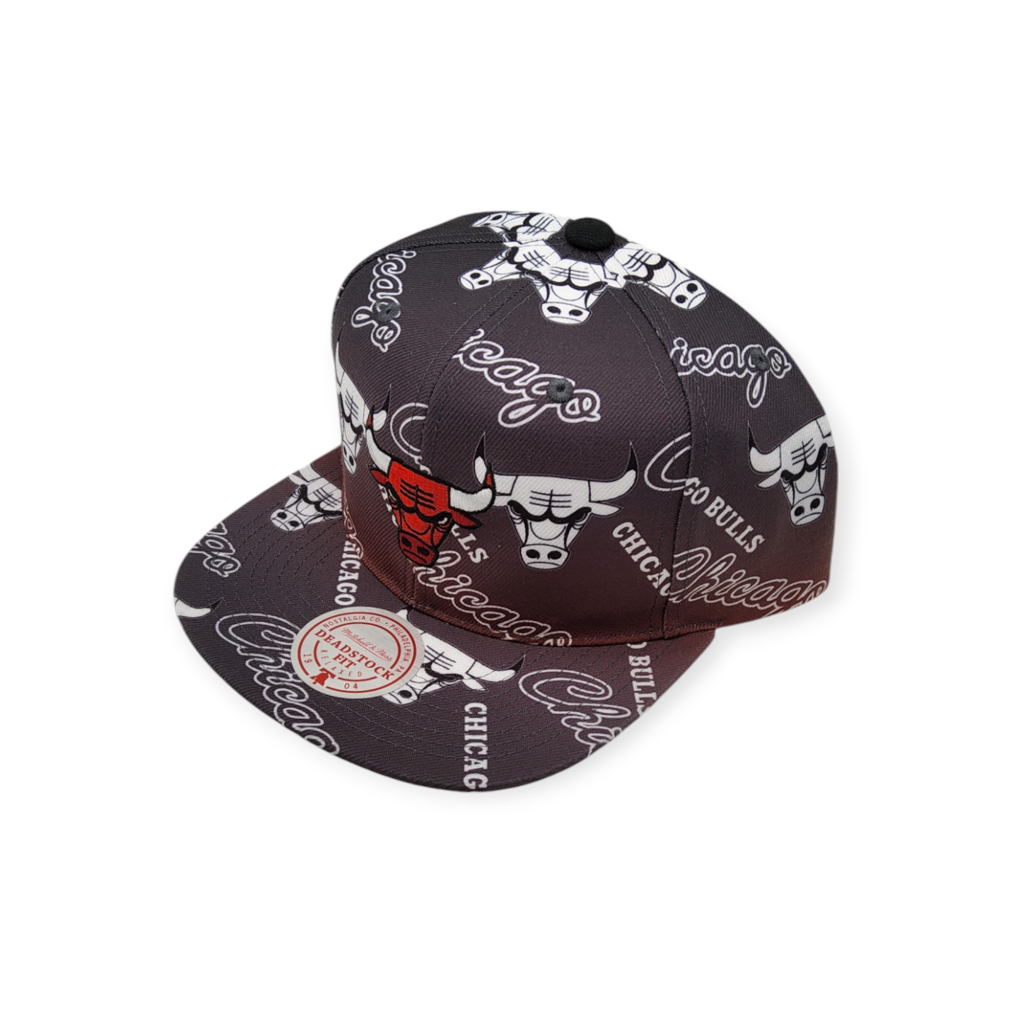 Mitchell & Ness Chicago Bulls Destination Leisure Deadstock Adjustable Snapback Hat Cap
