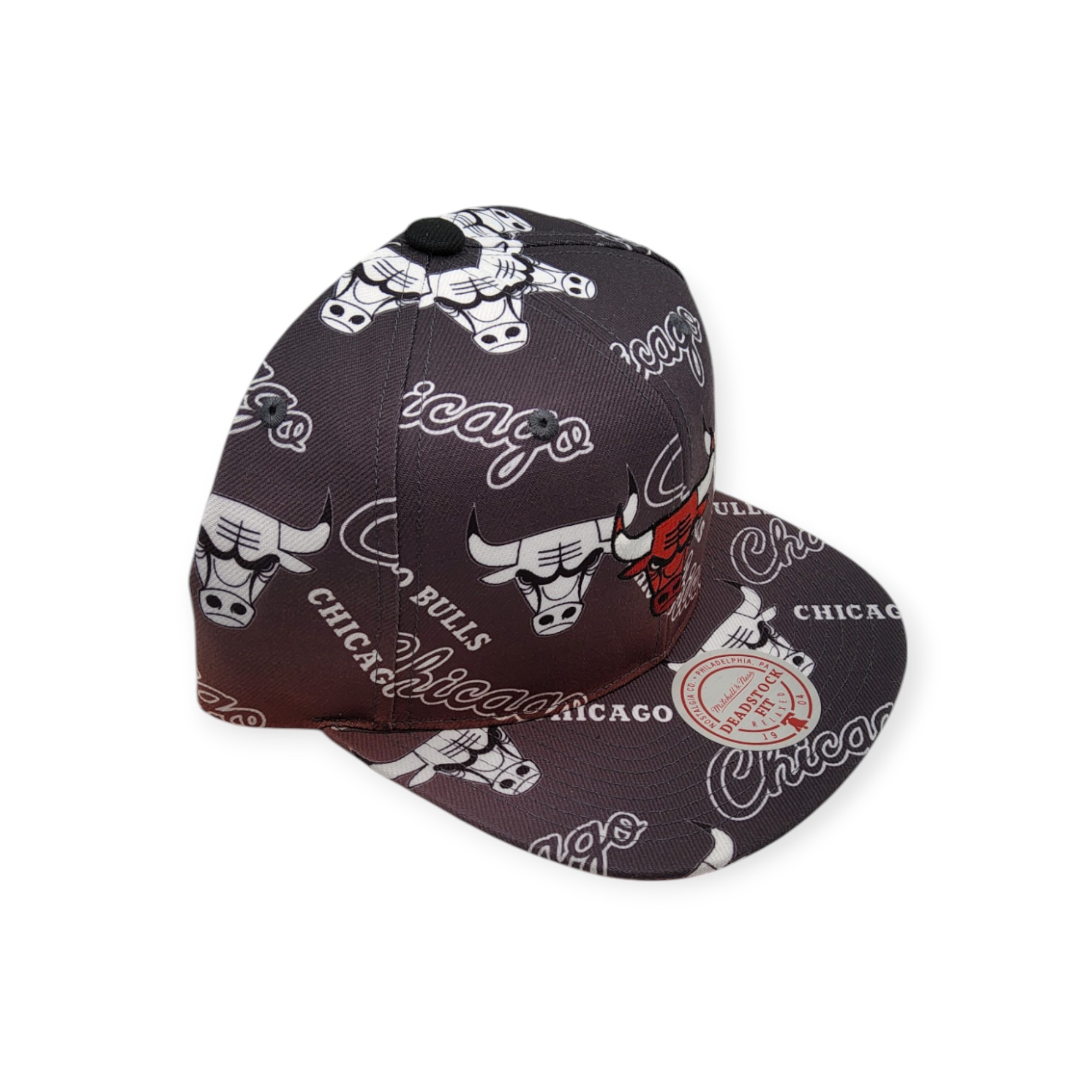 Mitchell & Ness Chicago Bulls Destination Leisure Deadstock Adjustable Snapback Hat Cap