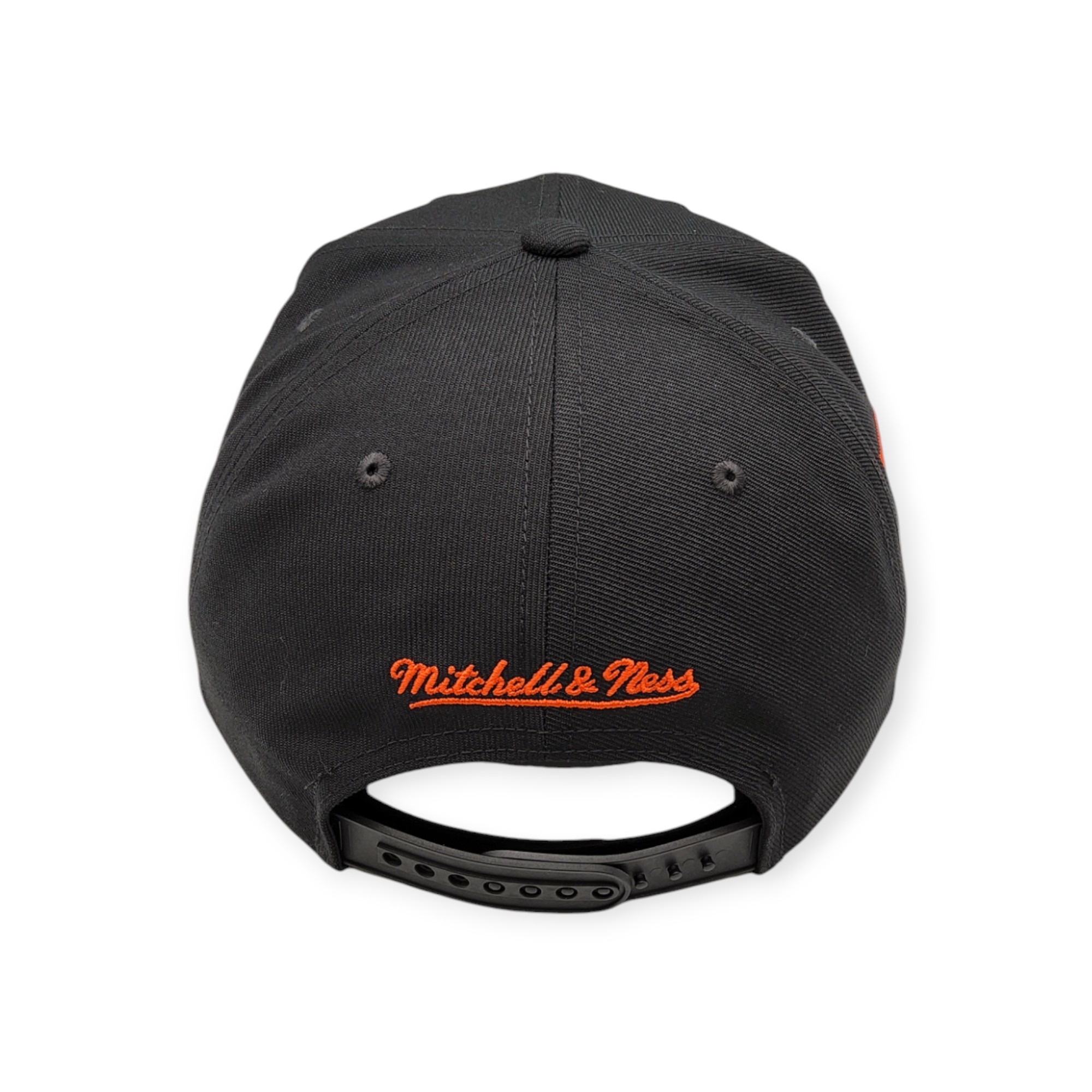 Mitchell & Ness San Francisco Giants Shattered Black Adjustable Snapback Hat Cap