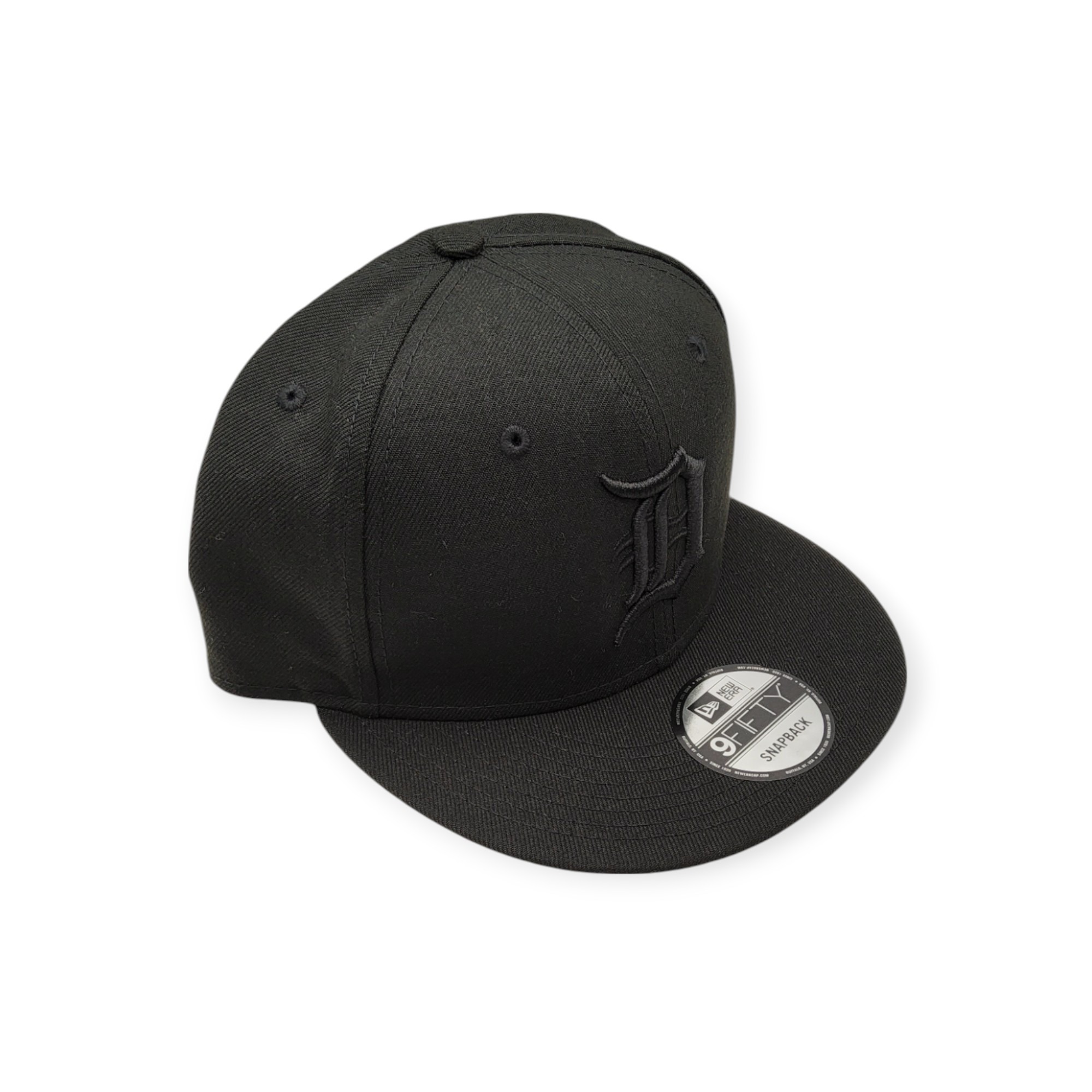 New Era Detroit Tigers 9Fifty Black on Black Adjustable Snapback Hat Cap