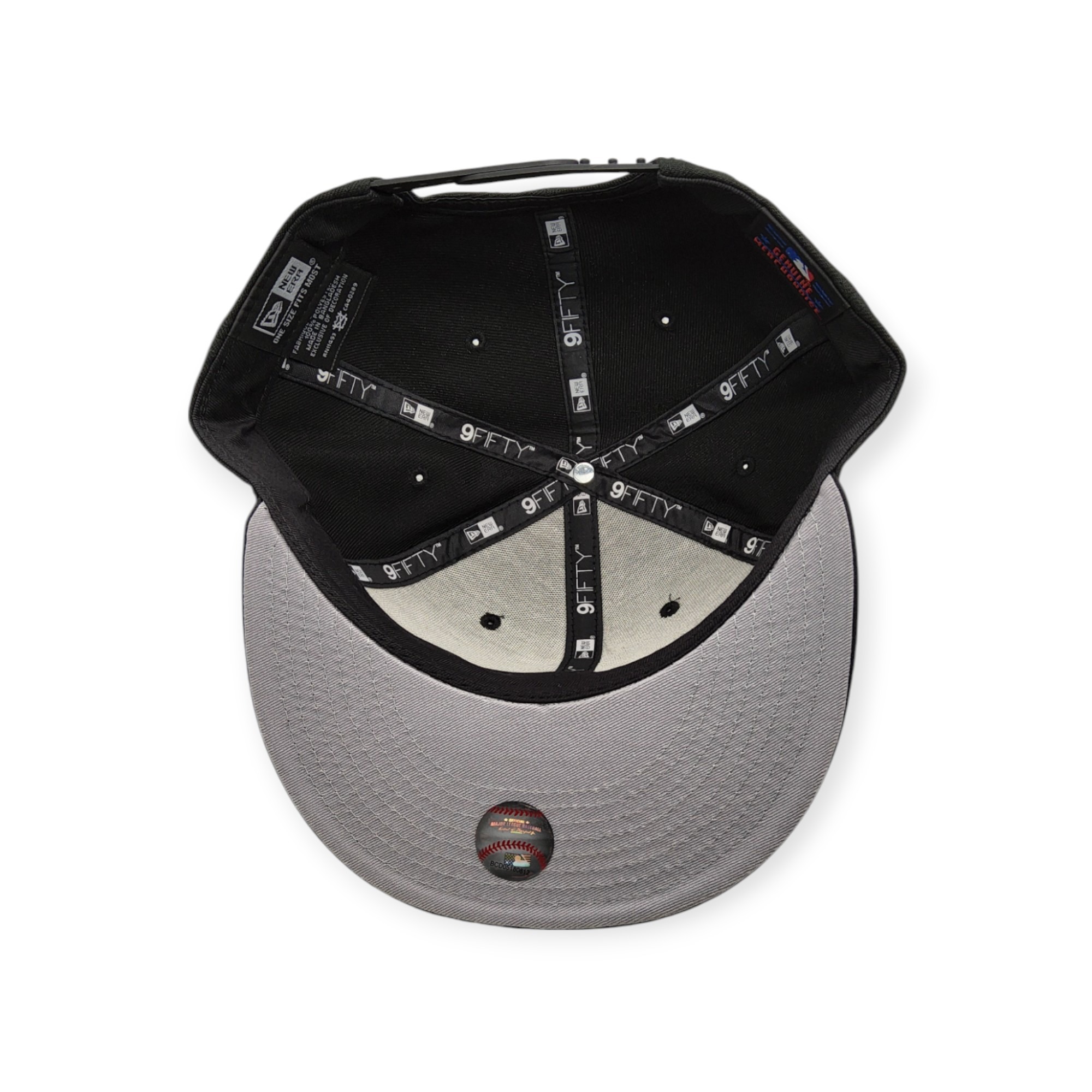 New Era Detroit Tigers 9Fifty Black on Black Adjustable Snapback Hat Cap