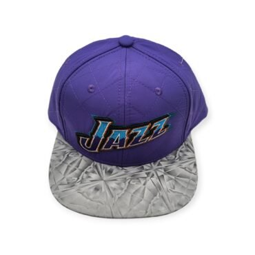 Mitchell & Ness Utah Jazz Diamond Base Adjustable Snapback Hat Cap