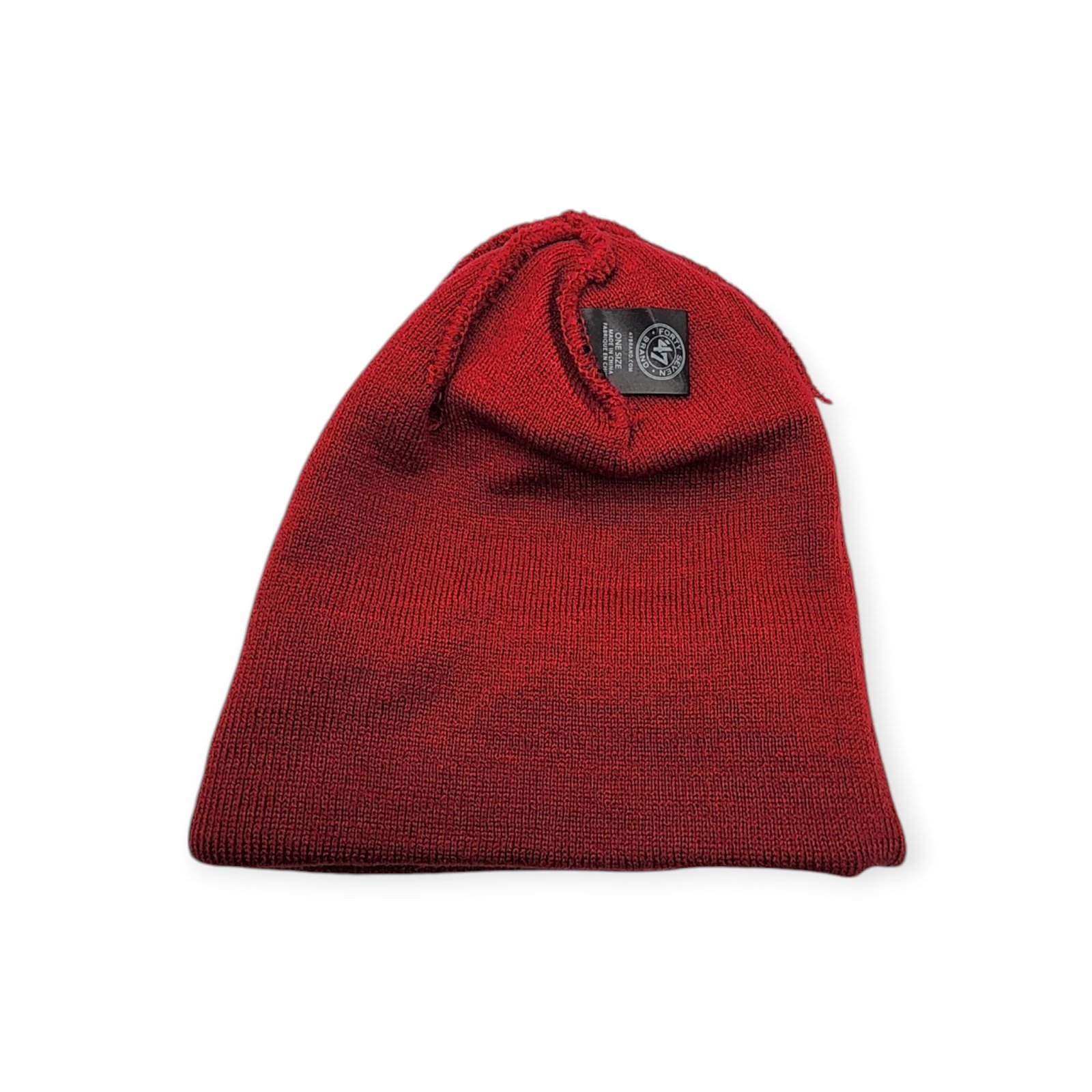 '47 Arizona Cardinals Authentic Raised Cuffed Red Knit Beanie Cold Weather Hat